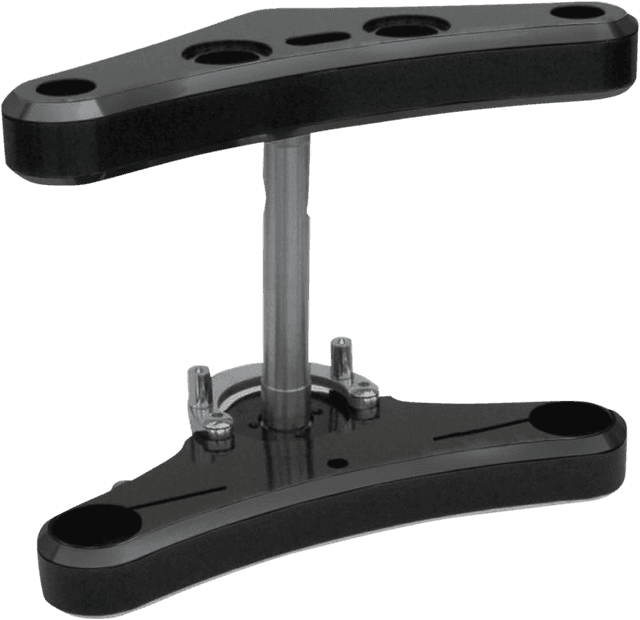 ACCUTRONIX 2401-1523 Triple Tree - 7° - Black - FXST