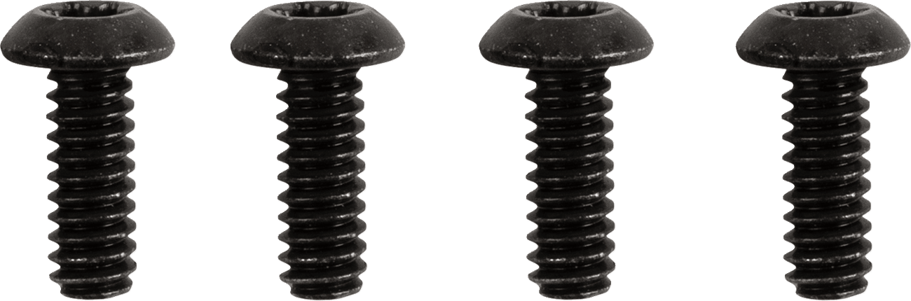 DRAG SPECIALTIES 2401-1562 Screw Kit - Switch Housing - Black