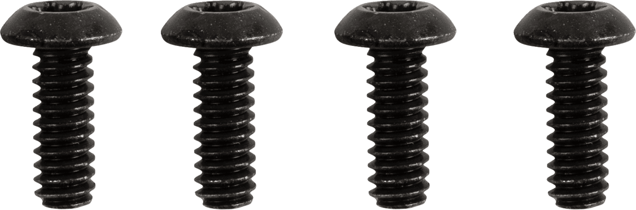 DRAG SPECIALTIES 2401-1562 Screw Kit - Switch Housing - Black