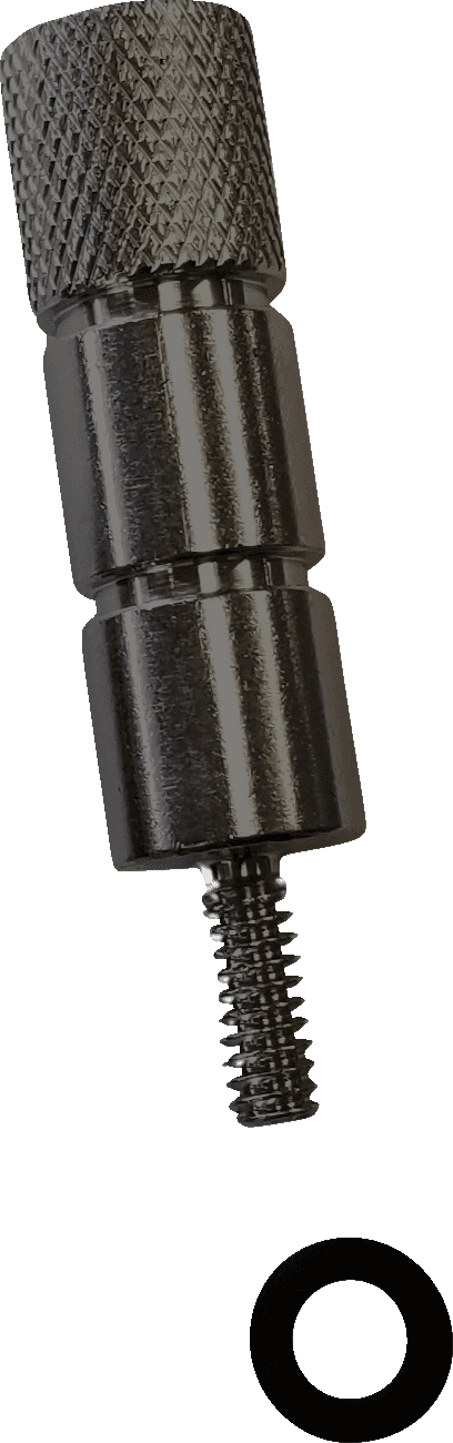 RICKRAK 2401-1576 Seat Bolt - Extended - Black
