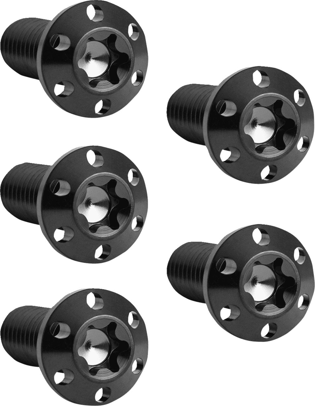 ARLEN NESS 2401-1702 Bolt Kit - Holeshot/Brake Rotor/Rear - Hub Mount - Black - 3/8-16 x 1" - 5 Pack
