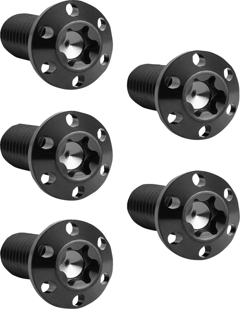 ARLEN NESS 2401-1702 Bolt Kit - Holeshot/Brake Rotor/Rear - Hub Mount - Black - 3/8-16 x 1" - 5 Pack