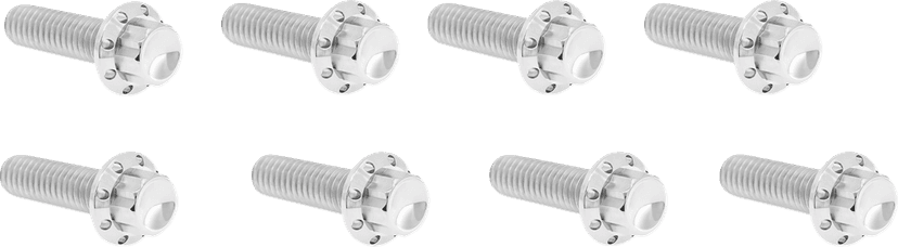ARLEN NESS 2401-1737 Bolt Kit - Lifter Block - 12-Point - Titanium - Polished
