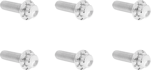 ARLEN NESS 2401-1746 Bolt Kit - Transmission Top Cover - 12-Point - Titanium - Polished