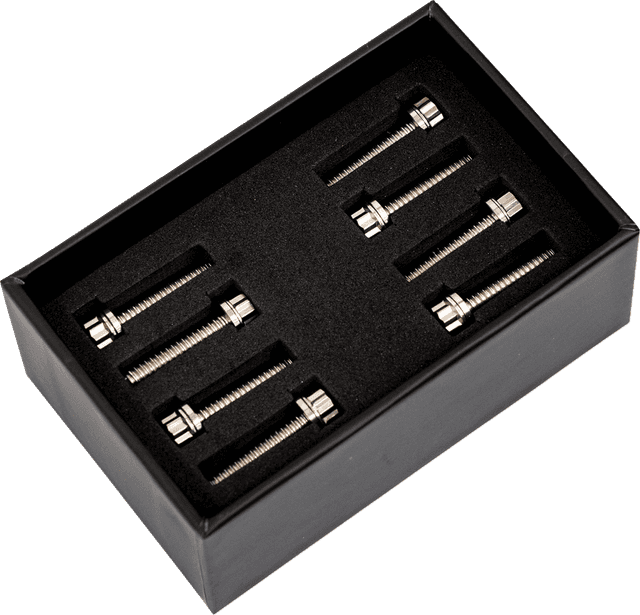 TRASK 2401-1797 Bitchin' Bolts Hardware Kit - Titanium - M8 - Lifter Block — image 4 of 5