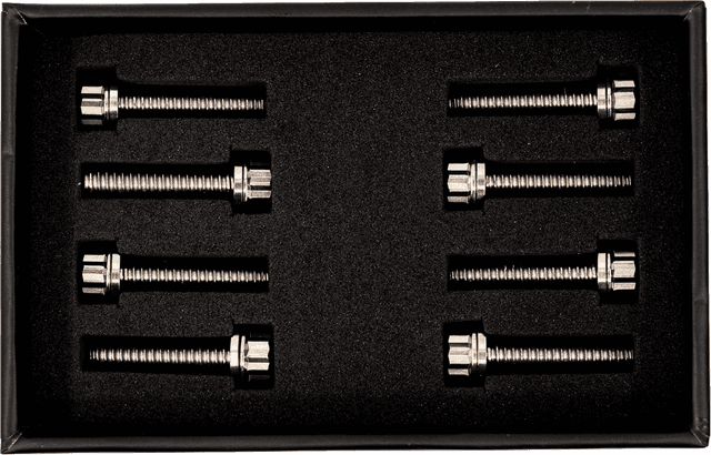 TRASK 2401-1797 Bitchin' Bolts Hardware Kit - Titanium - M8 - Lifter Block — image 3 of 5