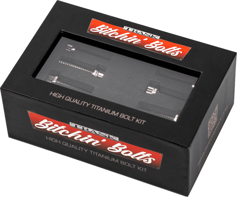 TRASK 2401-1797 Bitchin' Bolts Hardware Kit - Titanium - M8 - Lifter Block — image 1 of 5
