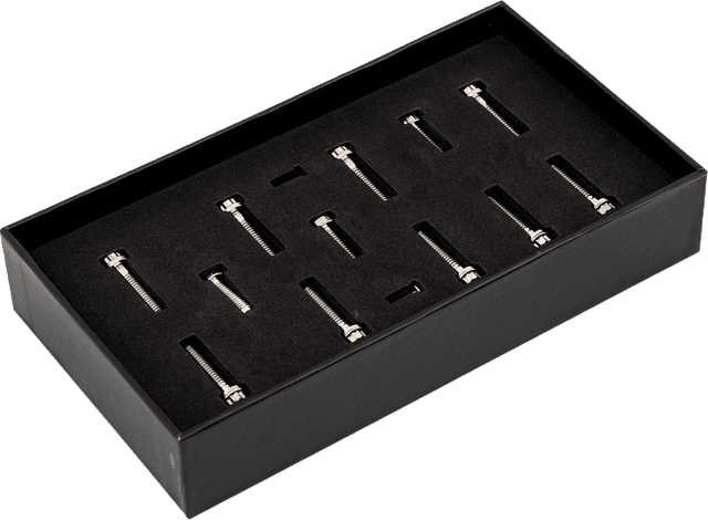 TRASK 2401-1798 Bitchin' Bolts Hardware Kit - Titanium - M8 - Cam Cover — image 2 of 4