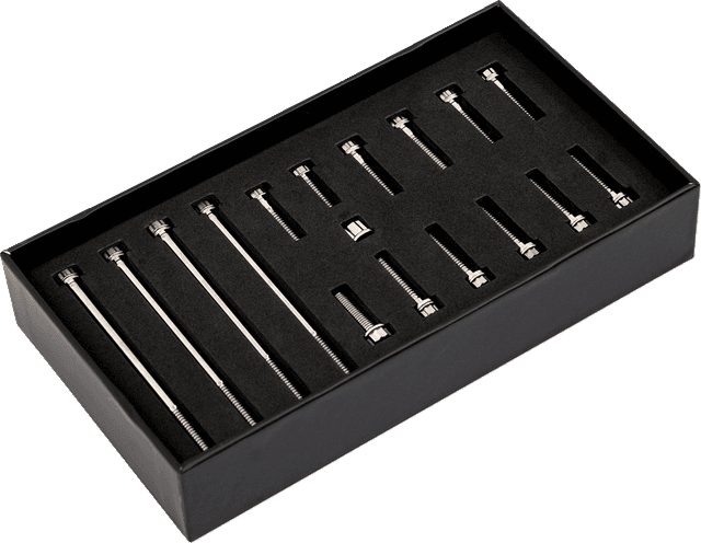 TRASK 2401-1803 Bitchin' Bolts Hardware Kit - Titanium - M8 - Primary Cover — image 3 of 3