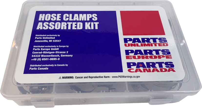 PARTS UNLIMITED 2402-0279 Assortment Kit - Hose Clamp - 60-Pieces — image 2 of 2