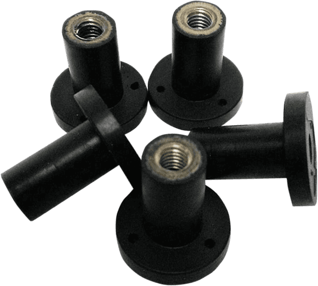 KLOCK WERKS 2404-0548 Flare® Nuts - Well - 10-32 - 5-Pack