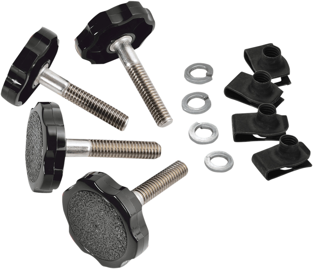 SHOW CHROME 2404-0668 Saddlebag Fasteners - HD/Victory '96-'23