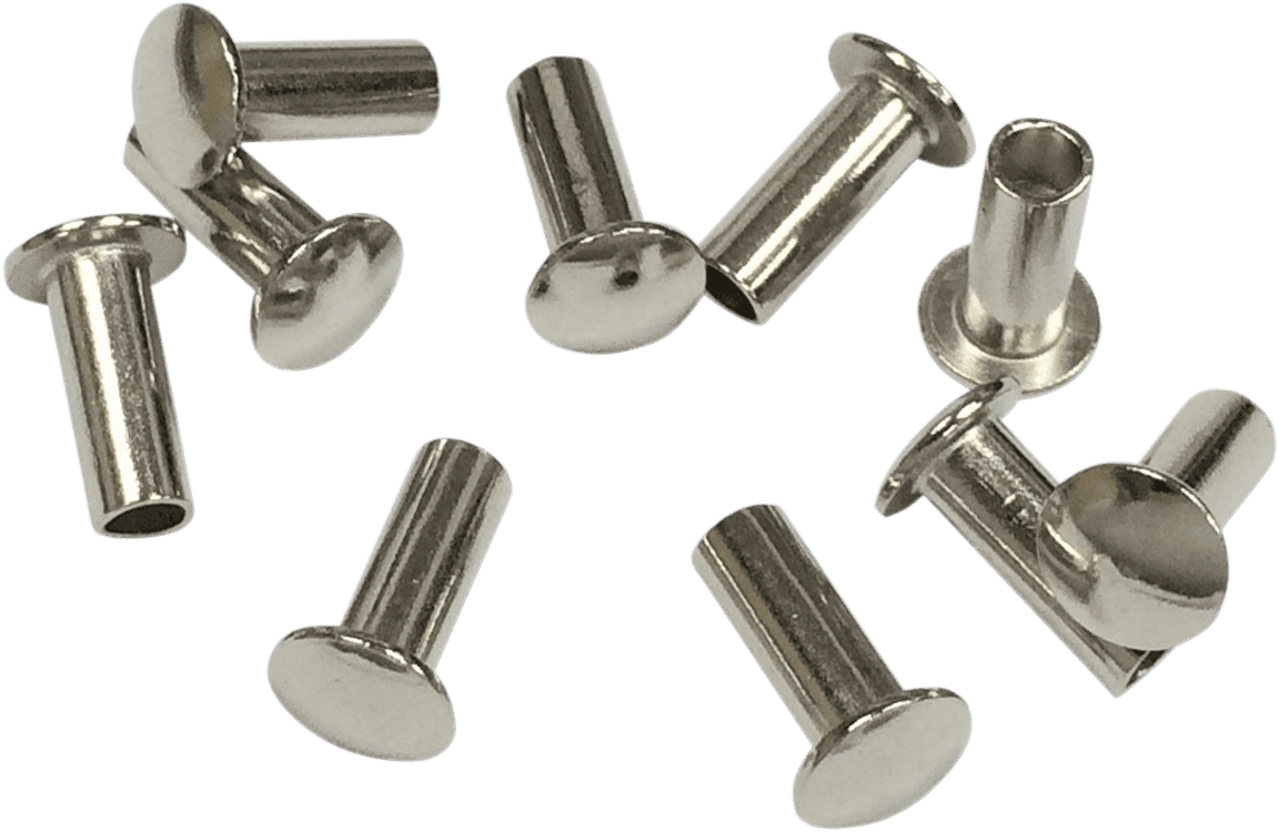 DRAG SPECIALTIES 2404-0814 Rivets (90965-63) - 10-Pack
