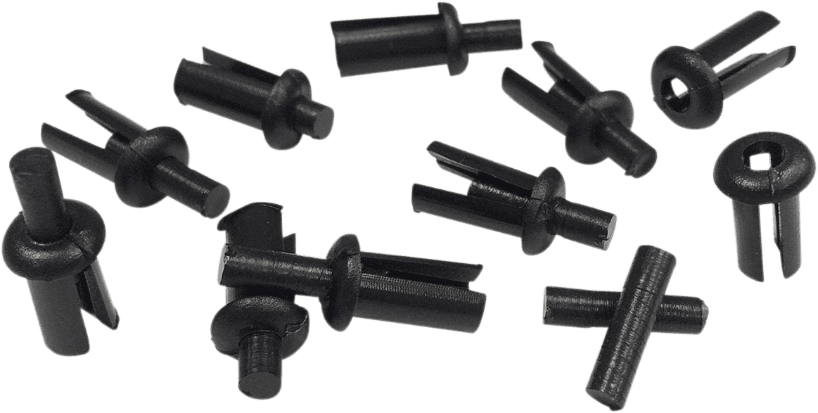DRAG SPECIALTIES 2404-0815 Rivets (58709-86) - Tether - 10-Pack