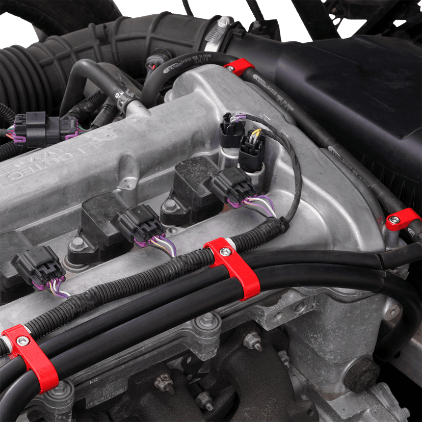 SHOW CHROME 2404-1050 Hose Clamp Set - Slingshot — image 2 of 3