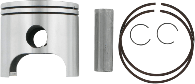 WISECO 2437M07725 Piston Kit - 77.25 mm - Liberty Engine Type - Carbureted - Polaris