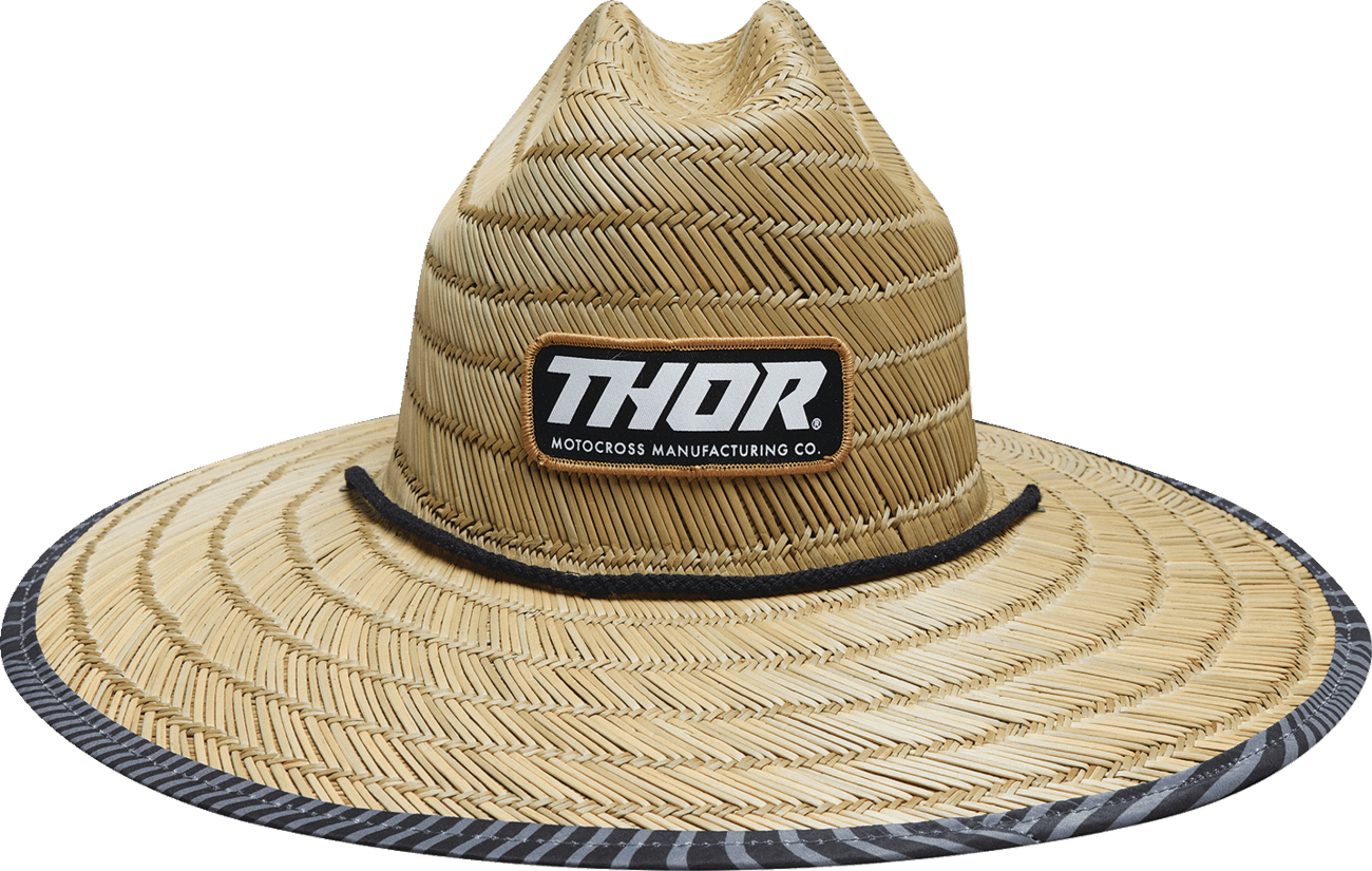 THOR 2501-4002 Straw Hat - Tan