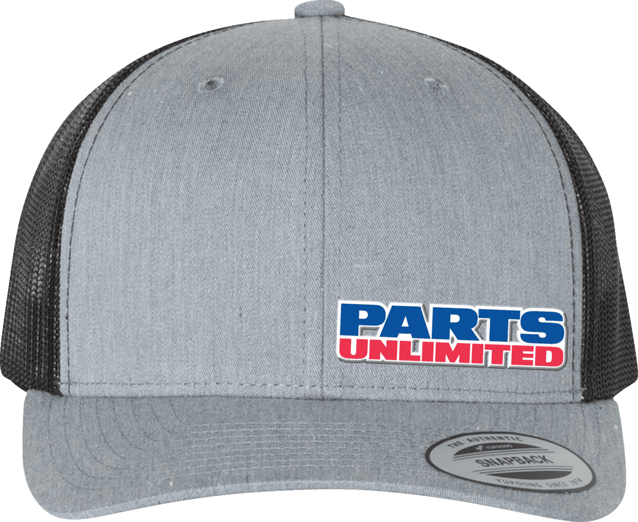 PARTS UNLIMITED 2501-4090 Parts Unlimited Hat - Gray/Black