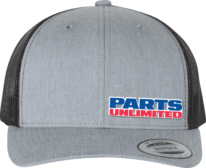 PARTS UNLIMITED 2501-4090 Parts Unlimited Hat - Gray/Black