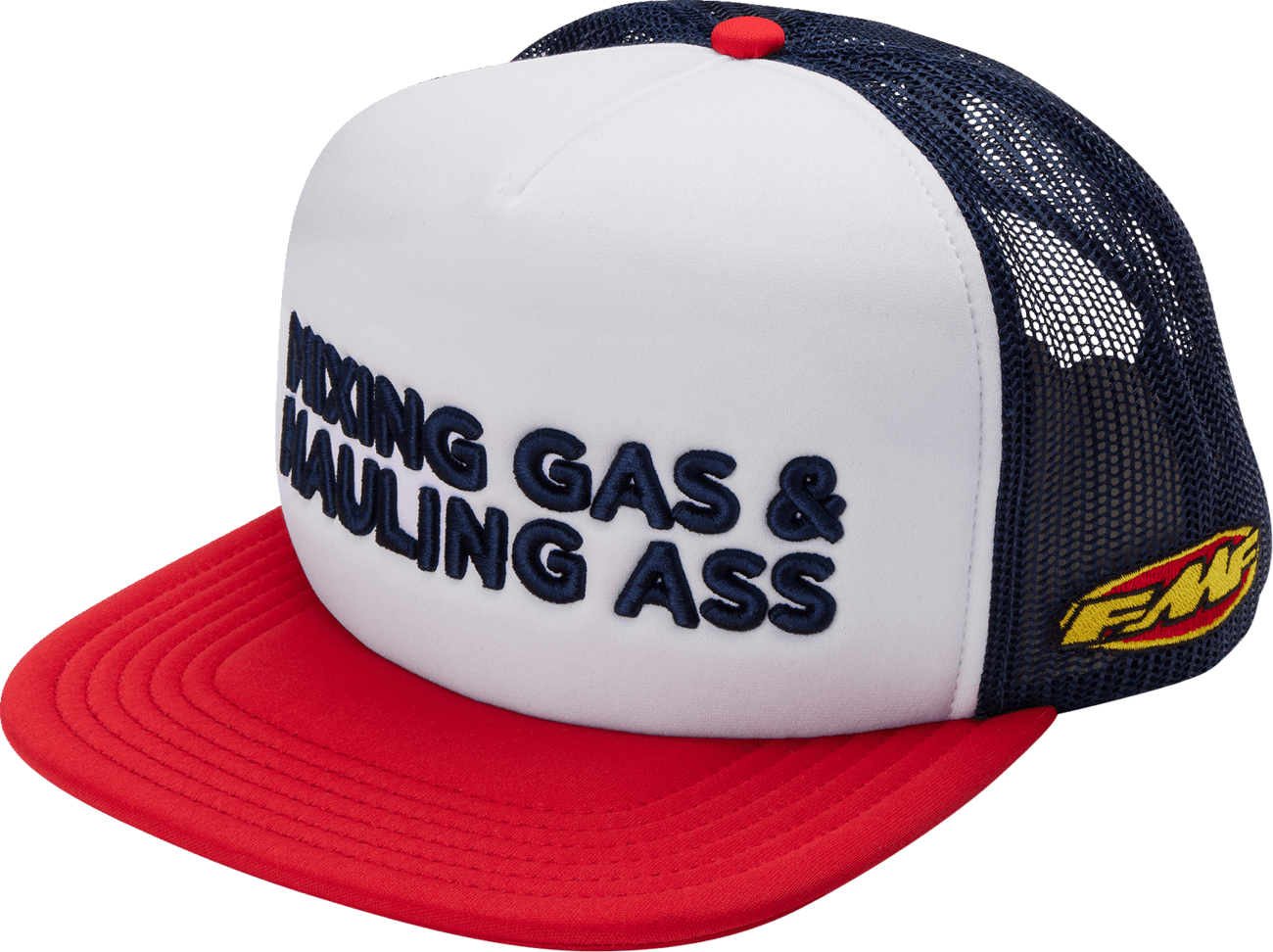 FMF 2501-4205 Gass Hat - Red/White/Blue