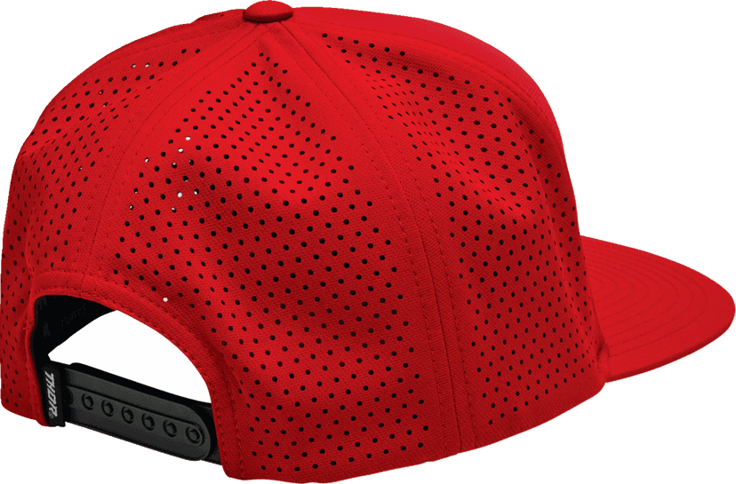 THOR 2501-4284 Badge Hat - Red — image 2 of 2