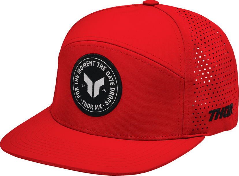 THOR 2501-4284 Badge Hat - Red — image 1 of 2