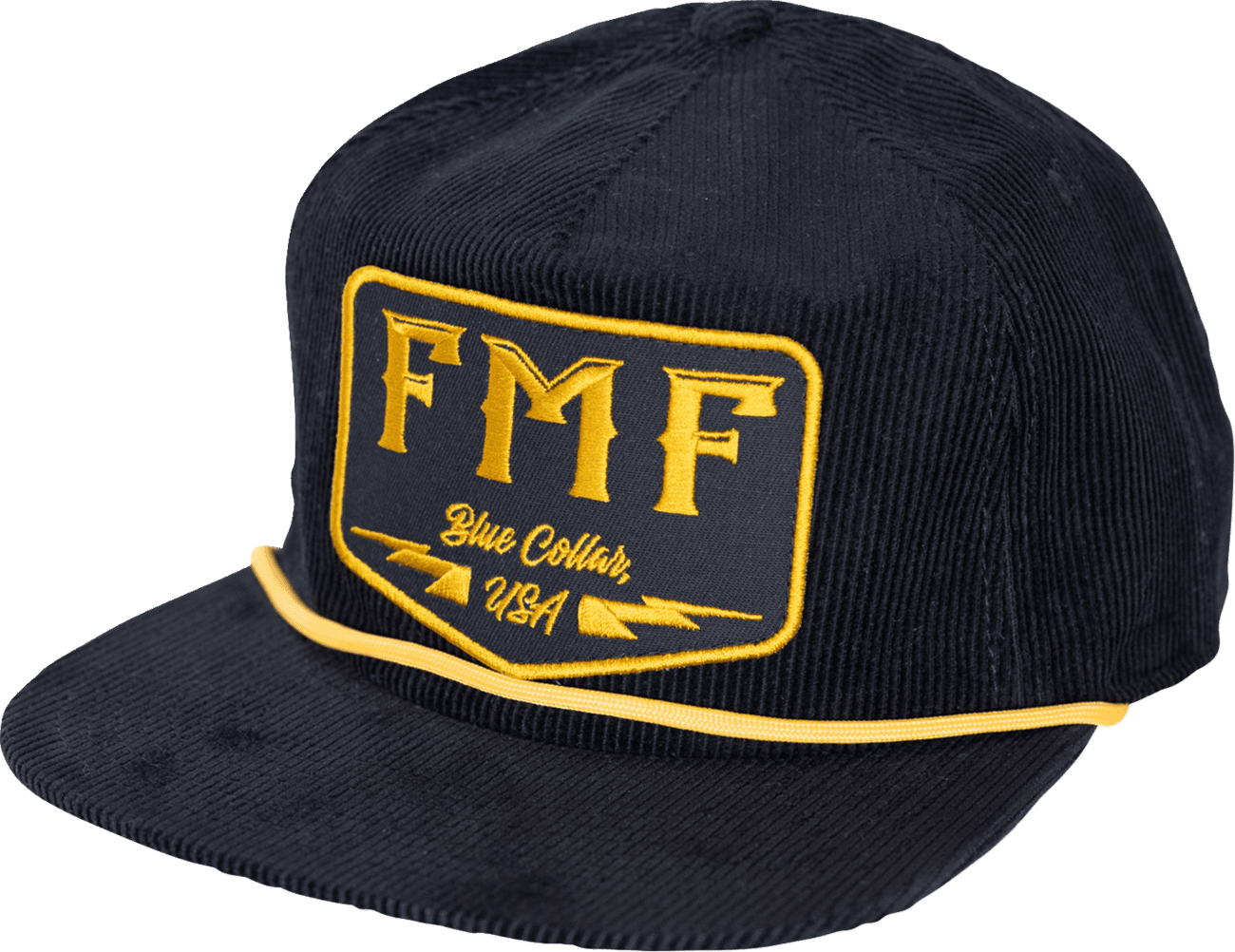 FMF 2501-4402 Blue Collar Hat - Black