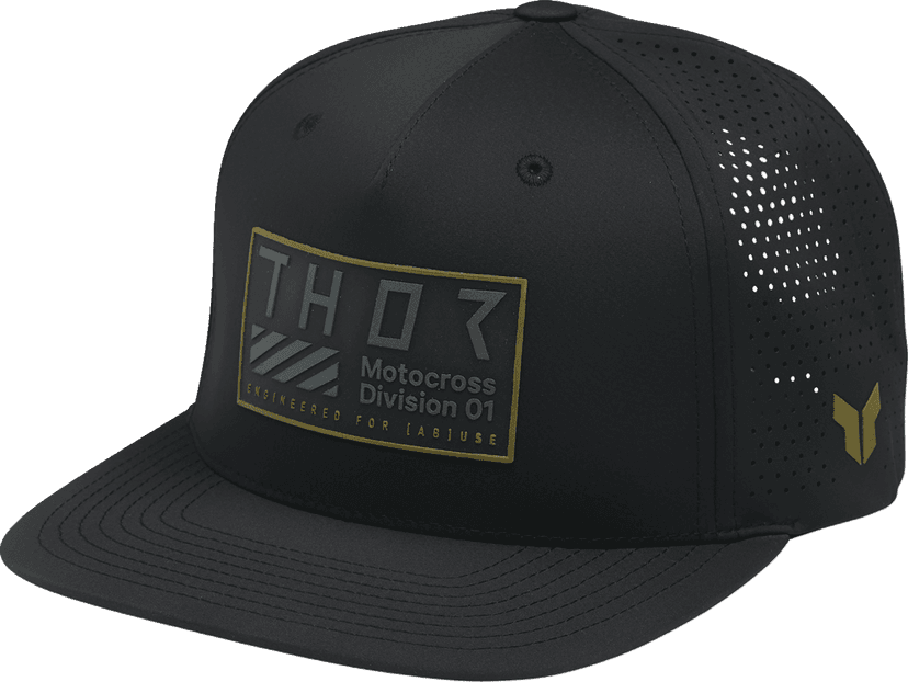 THOR 2501-4455 Stamp Hat - Black — image 1 of 2