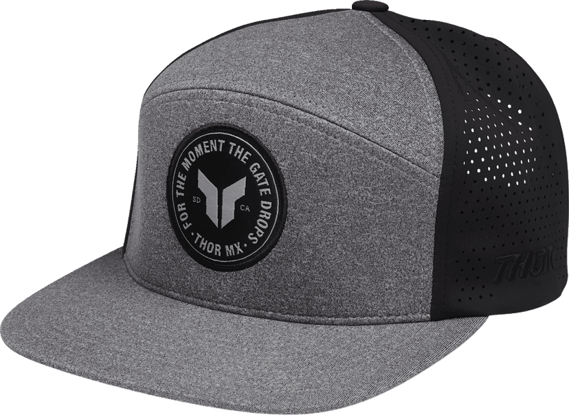 THOR 2501-4459 Badge Hat - Heather Gray/Black — image 1 of 2