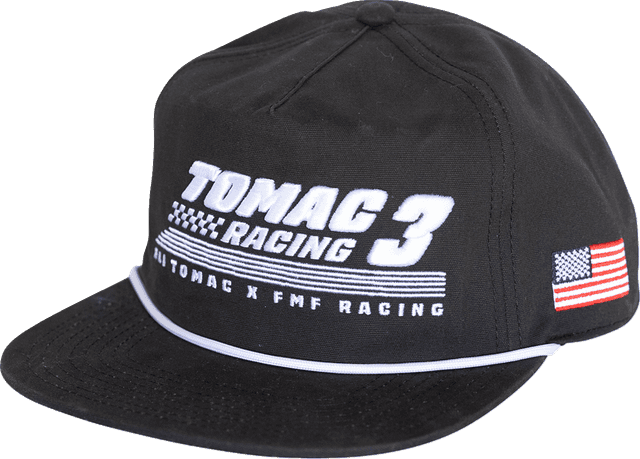 FMF 2501-4475 ET3 Trackside Hat - Black