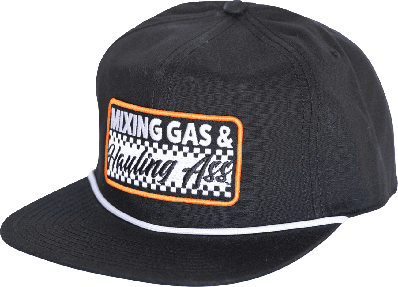 FMF 2501-4535 Primo Ripstop Hat - Black