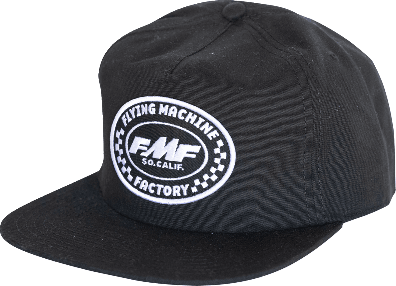 FMF 2501-4539 Factory Flag Hat - Black