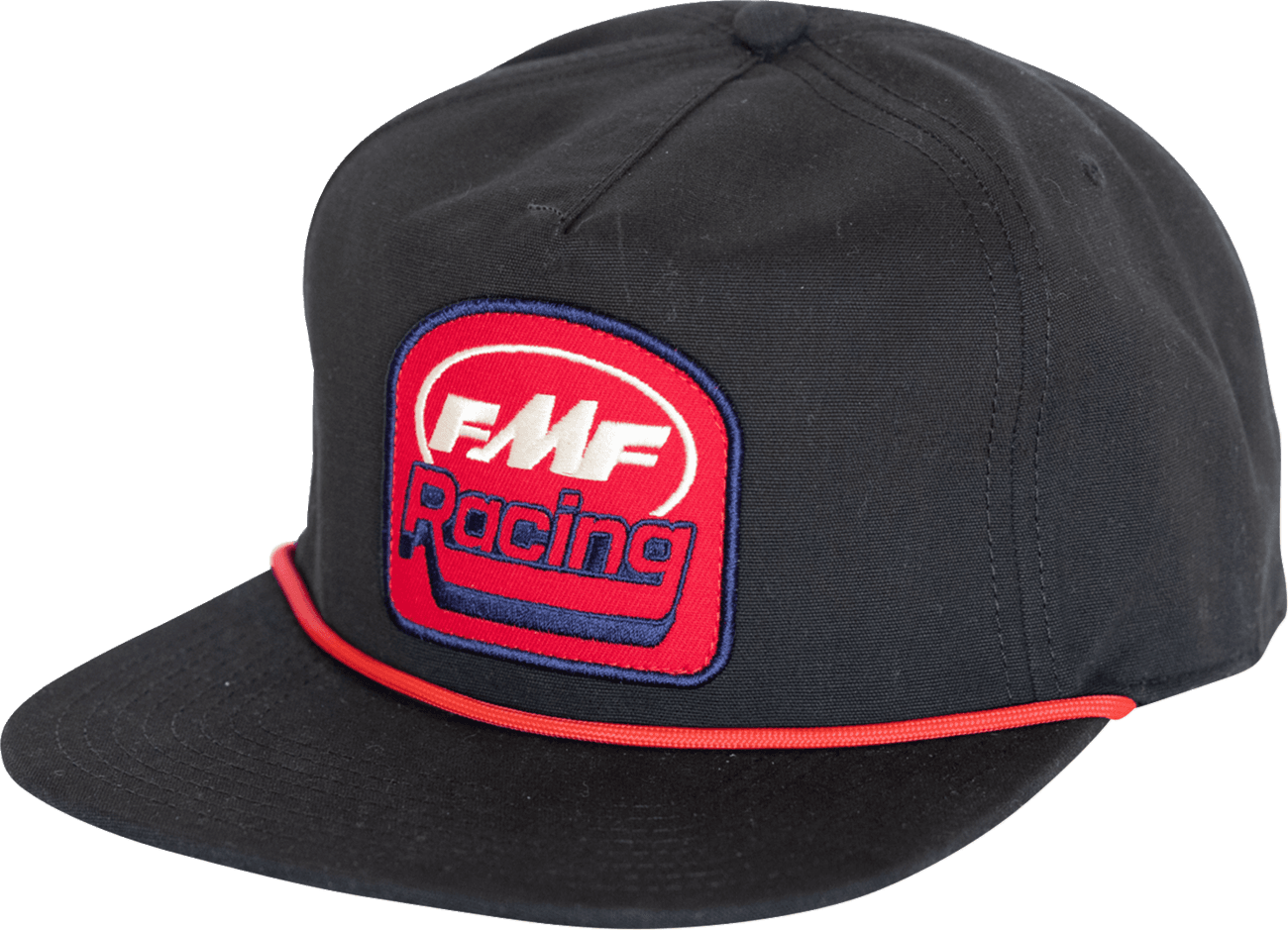 FMF 2501-4541 Retro Racer Hat - Black