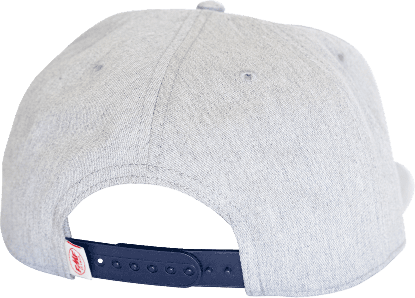 FMF 2501-4542 Retro Racer Hat - Heather Gray — image 2 of 2