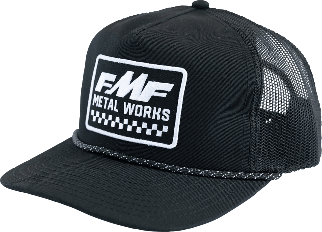 FMF 2501-4597 Metal Works Hat - Black - One Size