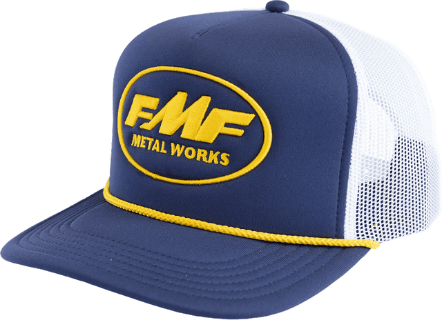 FMF 2501-4609 Classic Metal Hat - Navy - One Size — image 1 of 2