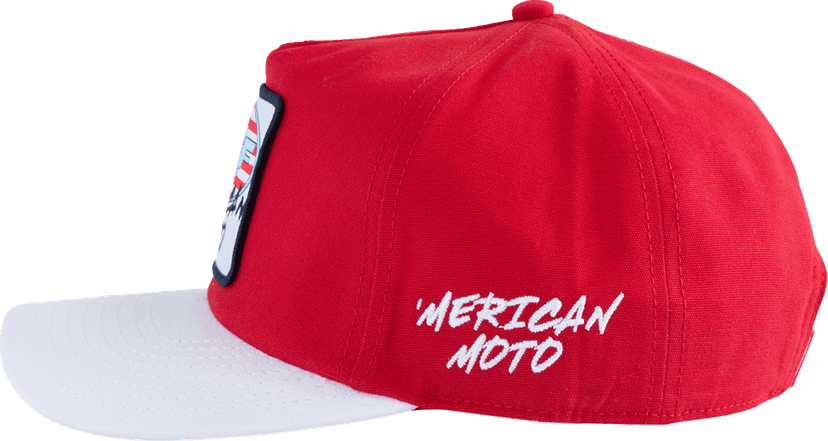 FMF 25014692 Merican Hat - Red — image 4 of 4