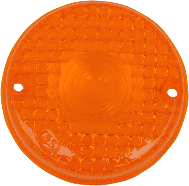 K&S TECHNOLOGIES 25-2190 Replacement Turn Signal Lens - Amber