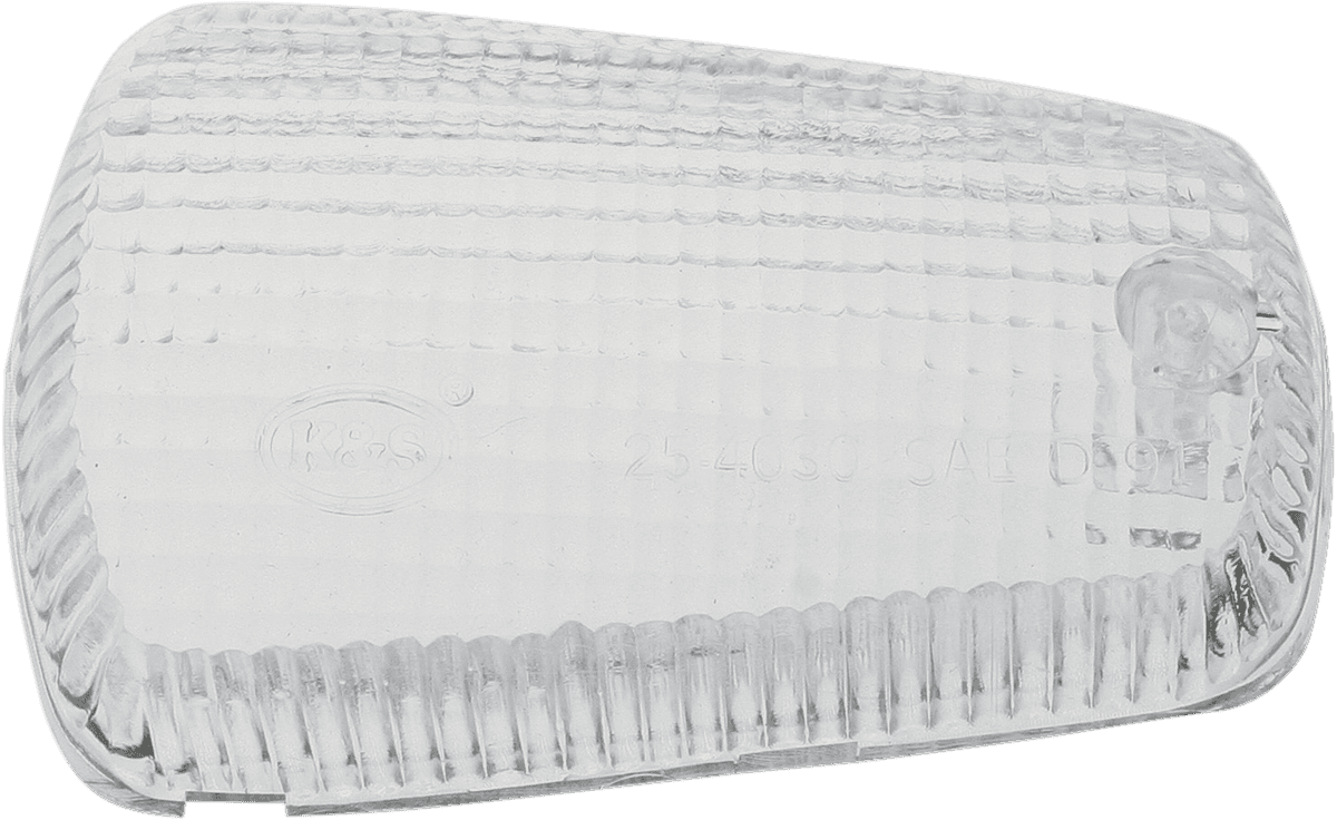 K&S TECHNOLOGIES 25-4030C Replacement Turn Signal Lens - Clear