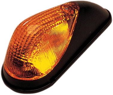 K&S TECHNOLOGIES 25-8083 Mini Wing Marker Lights - Black/Amber