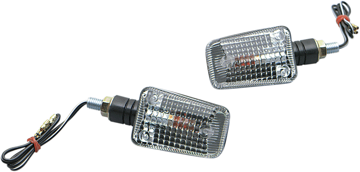K&S TECHNOLOGIES 25-8110 Marker Light - Ministalk - Black/Clear