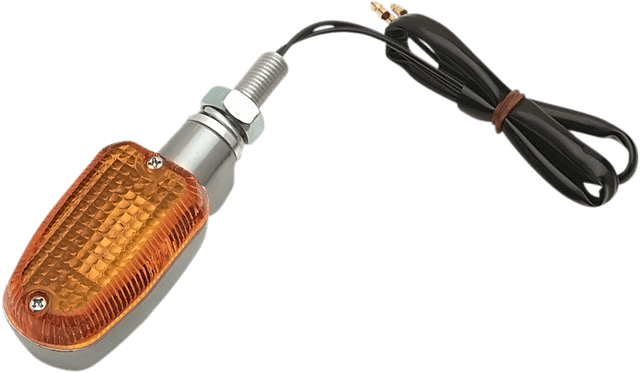 K&S TECHNOLOGIES 25-8300 Marker Light - Single Filament - Aluminum/Amber