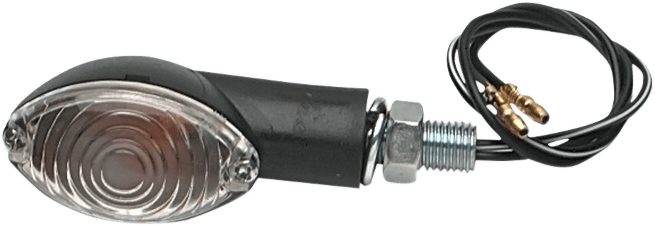K&S TECHNOLOGIES 25-8351 Ultra Mini Marker Light - Black/Clear