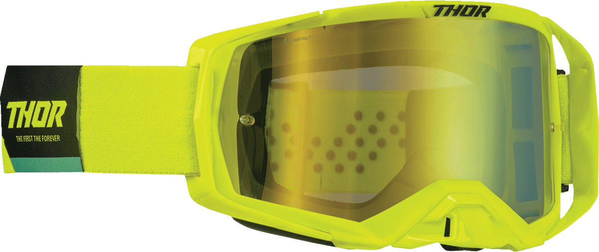 THOR 2601-2791 Activate Goggle - Acid/Black - Lime Mirror Lens