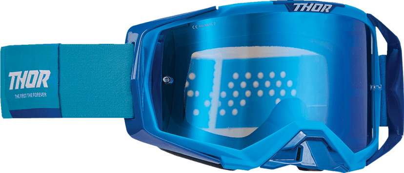 THOR 2601-2795 Activate Goggle - Blue/White - Blue Mirror Lens — image 1 of 5