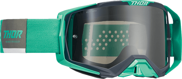 THOR 2601-2796 Activate Goggle - Teal/Charcoal - Smoke Mirror Lens — image 1 of 3