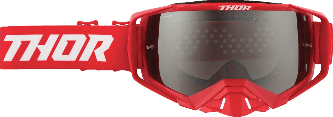 THOR 2601-3703 Activate Goggle - Flite - Red - Silver Mirror Lens