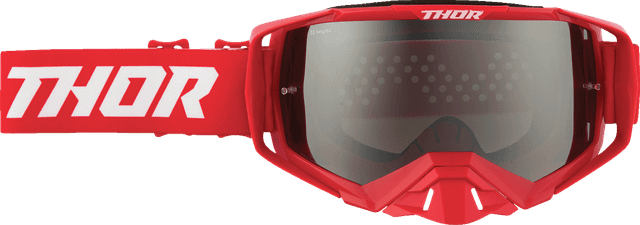 THOR 2601-3703 Activate Goggle - Flite - Red - Silver Mirror Lens — image 1 of 3
