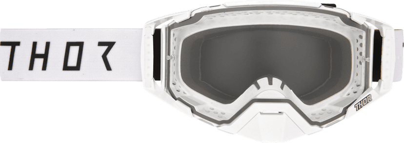 THOR 2601-4019 Ascend LTD Goggle - Synth - White - Clear Lens — image 1 of 6