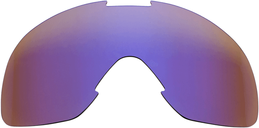 BILTWELL 2602-0834 Overland Goggle Lens - Violet/Brown Mirror